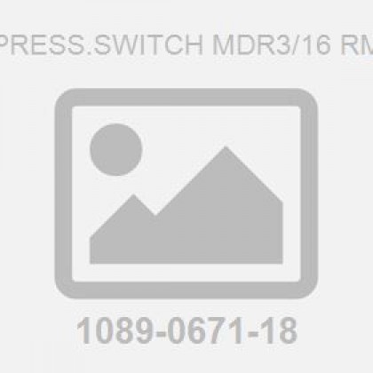 Press.Switch Mdr3/16 Rm